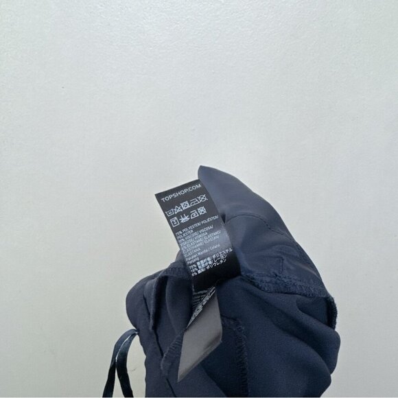 Topshop Womens 6 Navy Slim Fit Ankle Trouser - Picture 11 of 15